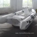 Fiberglass and PVC Semi Rigid Inflatable Speed Boat